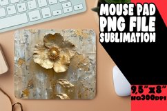 Springtime Bloom: Sublimated Mouse Pad Designs Art PNG Product Image 1