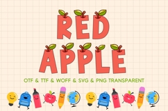 Back To School - Color Fonts Product Image 5