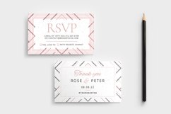 Modern Wedding Invitation Stationery Product Image 8