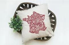 France SVG File - France Mandala Design Product Image 4