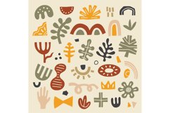 Contemporary shapes. Abstract modern design geometrical form Product Image 1