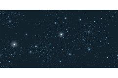 Night sky seamless pattern Product Image 1