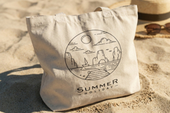 Summer Holiday Travel Line Art Product Image 2