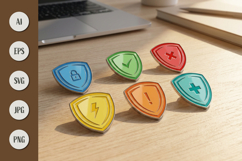 Security Status Icons for Digital Protection Product Image 2
