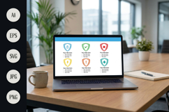 Security Status Icons for Digital Protection Product Image 3