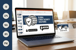 Security Concept with Digital Password Protection Product Image 3