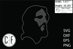 Jesus Christ Rhinestone Template Product Image 1