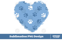 American 4th of July Cat Dog Paw Background Png DTF Bundle Product Image 7