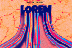 Retro Wave 3D Text Effect Mockup Product Image 1