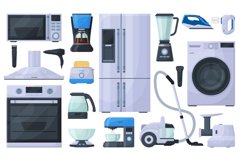 Household appliances, refrigerator, vacuum cleaner and micro Product Image 1