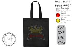 King Crown Rhinestone Template Product Image 3