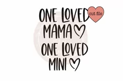 Mommy and me SVG | Mom svg | mom life svg | mama svg Product Image 2