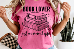 Book Lover PNG Just One More Chapter Reading Product Image 7