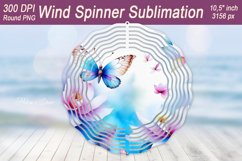 Butterfly Wind spinner PNG | Spring Wind spinner sublimation Product Image 1