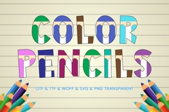 Back To School - Color Fonts Product Image 7