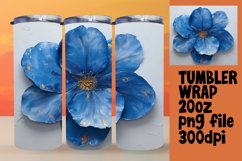 Blossom Magic: Sublimated Tumbler Art Product Image 1