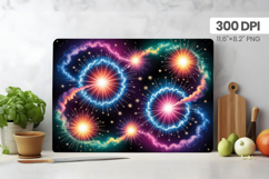 Happy New Year Cutting Board PNG Festive New Year's Eve 2026 Product Image 1