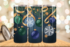 Festive Happy New Year Tumbler Wrap 2026: 20oz Skinny Tumble Product Image 1
