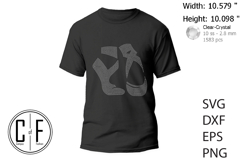Ballet Shoes Rhinestone Template Product Image 2