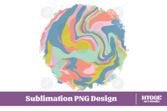 Retro Background Png Fluid Marble Paper Sublimation Bundle Product Image 3