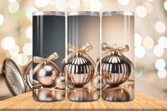 Festive Happy New Year Tumbler Wrap 2026: 20oz Skinny Tumble Product Image 1