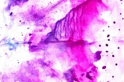 6 Watercolor abstract backgrounds JPG handmade. Product Image 4
