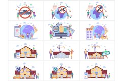 Business and start up concepts flat people illustrations Product Image 13