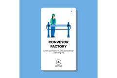 conveyor factory vector Product Image 1