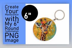 Cute Giraffe Round Design - Perfect Spring Season Product Image 1