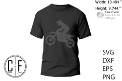 Motorcycle Racer Rhinestone Template Product Image 2
