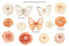 Everbloom Floral Clipart and Patterns Product Image 6
