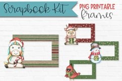 Christmas Characters Scrapbook Frames Rectangle Product Image 1