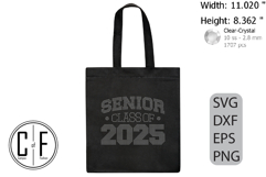 Senior Class Of 2025 Rhinestone Template Product Image 3