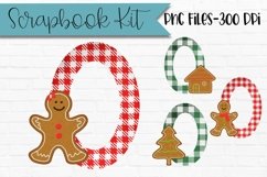 Gingerbread Scrapbook Frames Oval Product Image 1