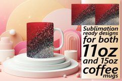 Floral Leopard Sparkle Mug Wrap Product Image 1