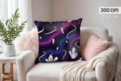 Happy New Year PNG Pillow, Festive New Year&#039;s Eve 2026 PNG Product Image 1