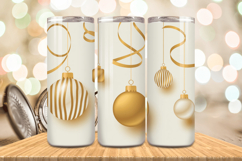 Festive Happy New Year Tumbler Wrap 2026: 20oz Skinny Tumble Product Image 1