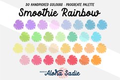 Smoothie Rainbow Procreate Colour Palette Swatch Product Image 1