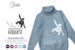 Snowboard SVG | Vollgas Product Image 1