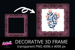 3D FRAME Clipart Product Image 1