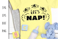 Let's Nap SVG - Sleeper's Design Product Image 1