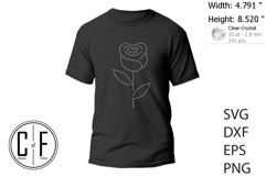 Flower Rhinestone Template Product Image 2