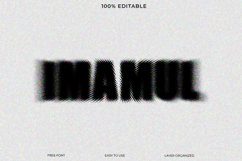 Fast Motion Blur Text Effect Template Product Image 1