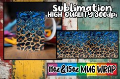 Leopard Luxe &amp; Floral Fantasy Mug Patterns 15oz 11oz Product Image 1