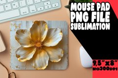 Enchanted Garden: Sublimation Mouse Pad Designs Art PNG Product Image 1