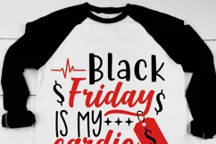 Black Friday is my cardio SVG, Shopping cut cut file Product Image 2