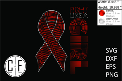 Cancer Awareness Rhinestone Template Product Image 1