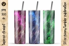 20 Oz Marble Skinny Tumbler Sublimation. Product Image 1