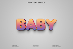 Cute Baby Text Effect PSD Download Product Image 1