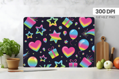 Happy New Year Cutting Board PNG Festive New Year's Eve 2026 Product Image 1